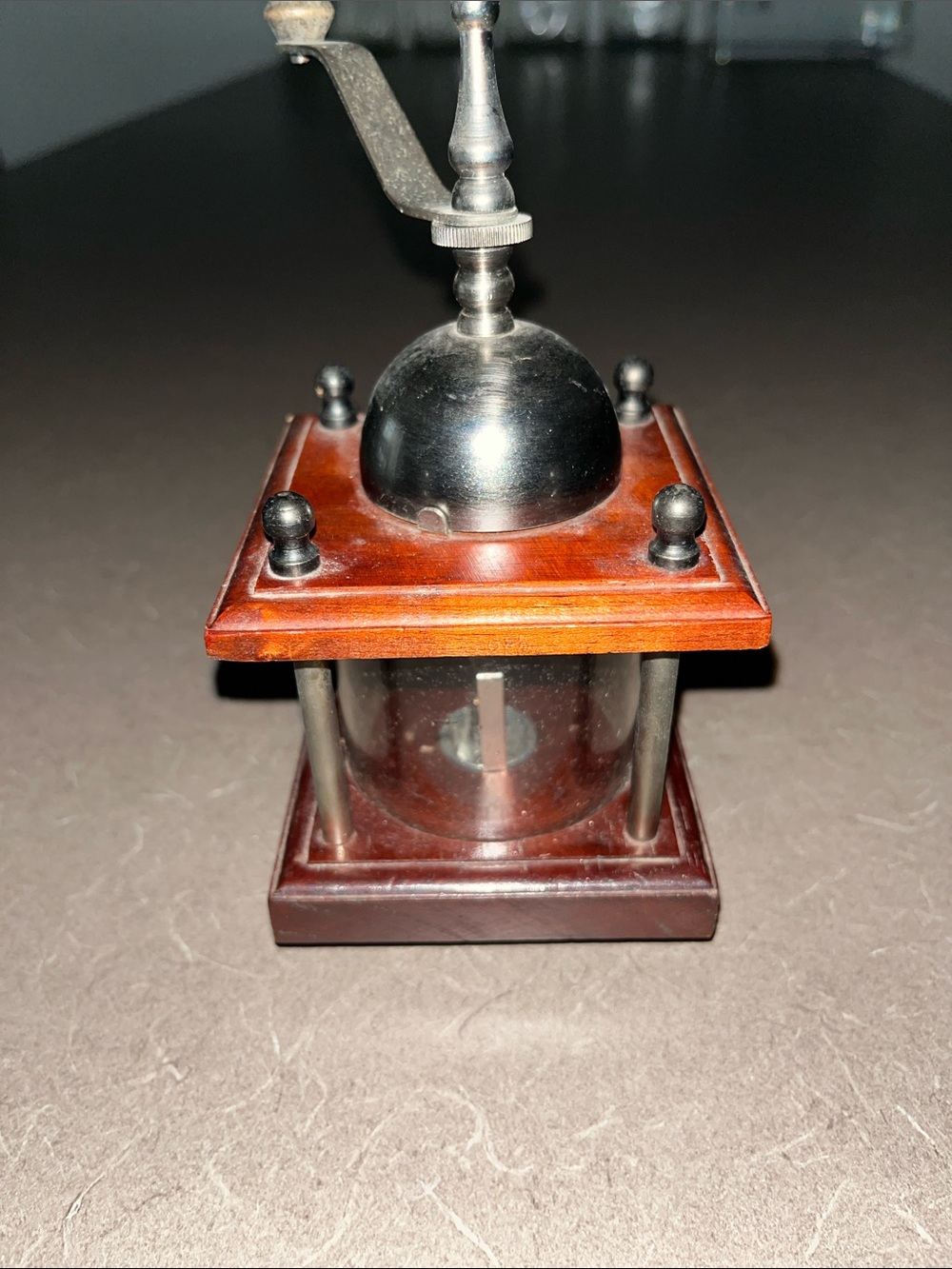 Vintage-Style Hand Crank Coffee Grinder - 5”x8”